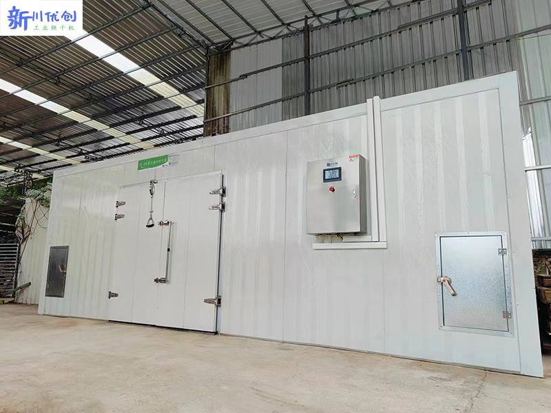 四川樂至客戶訂購一套電加熱烘干房烘干枳殼